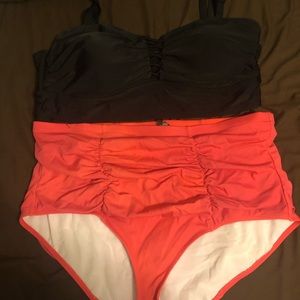 High waste bikini